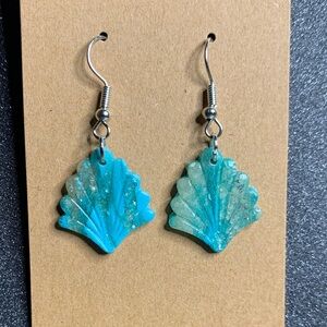 Turquoise Shell Earrings